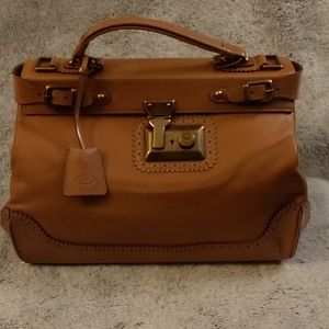 NWOT Authentic TOD'S genuine leather brown bag